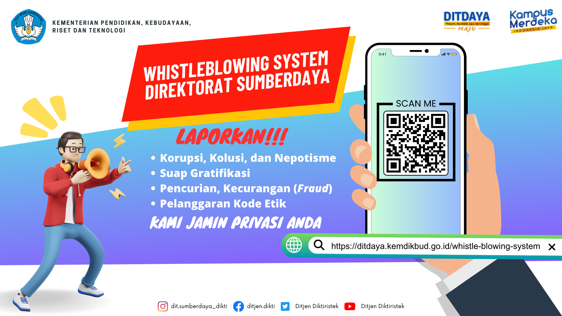 whistleblowing system